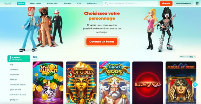 Néon54 Casino machine à sous